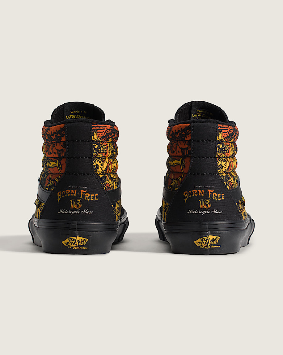 Van Doren Approved X Born Free Skate Sk8-Hi Shoe - 4