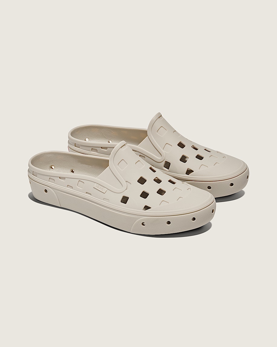 靴 VANS Slip-On Mule TRK 27cm US9 Slip-On Mule TRK Shoe in Silver Lining Beige | Vans