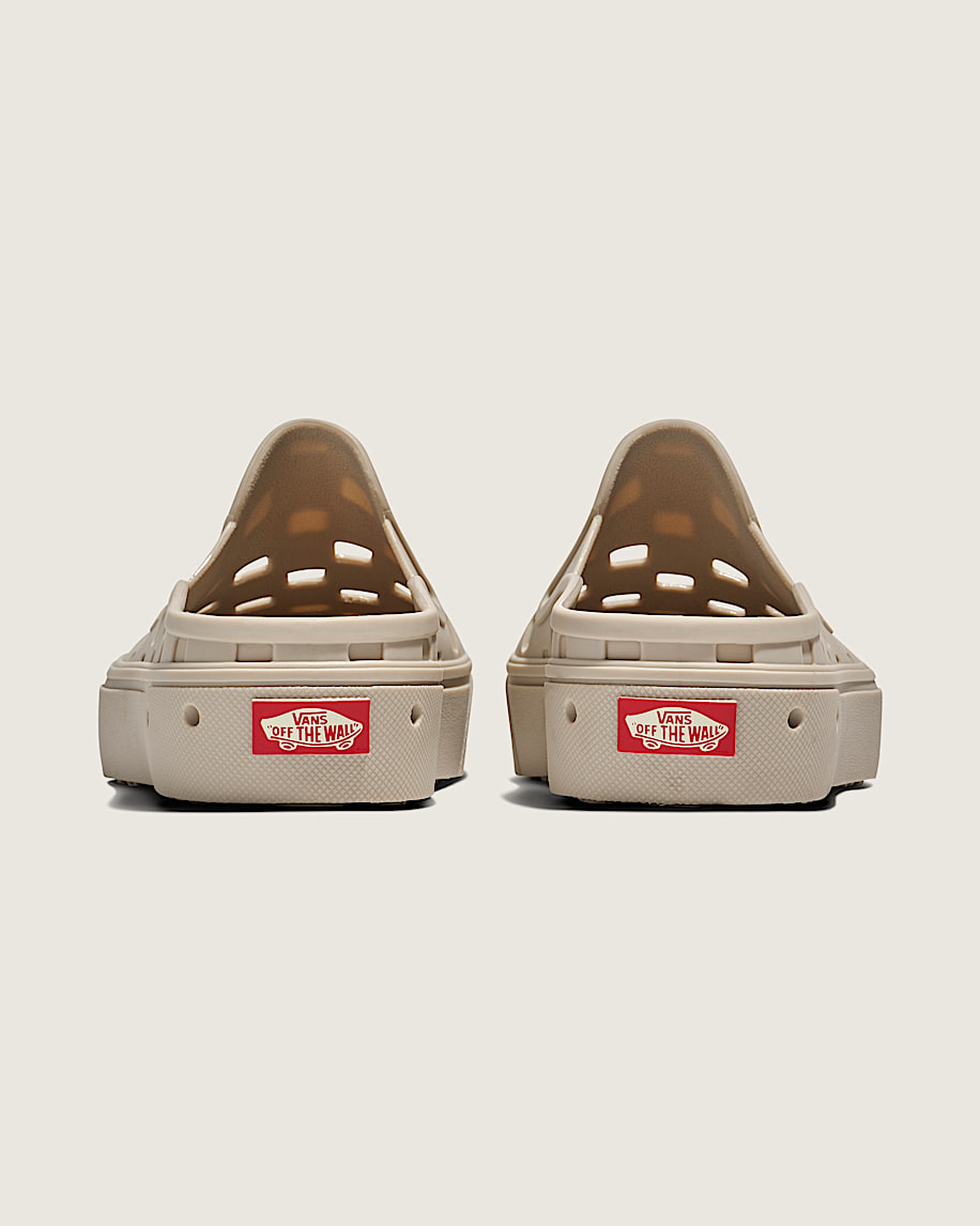 Slip-On Mule TRK Shoe in Silver Lining Beige | Vans