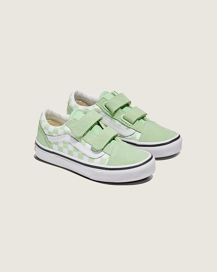 Little Kids Old Skool V Checkerboard Shoe - 2