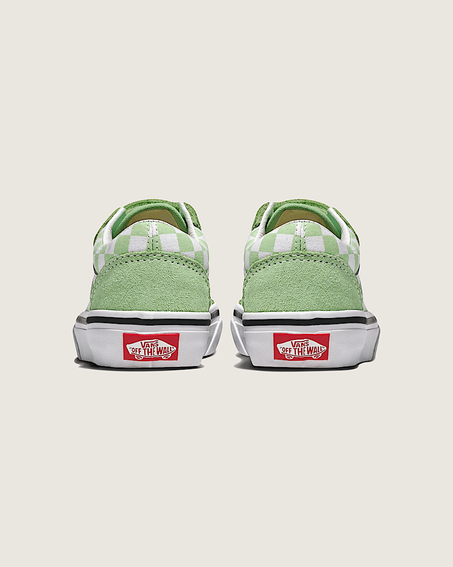 Little Kids Old Skool V Checkerboard Shoe - 4