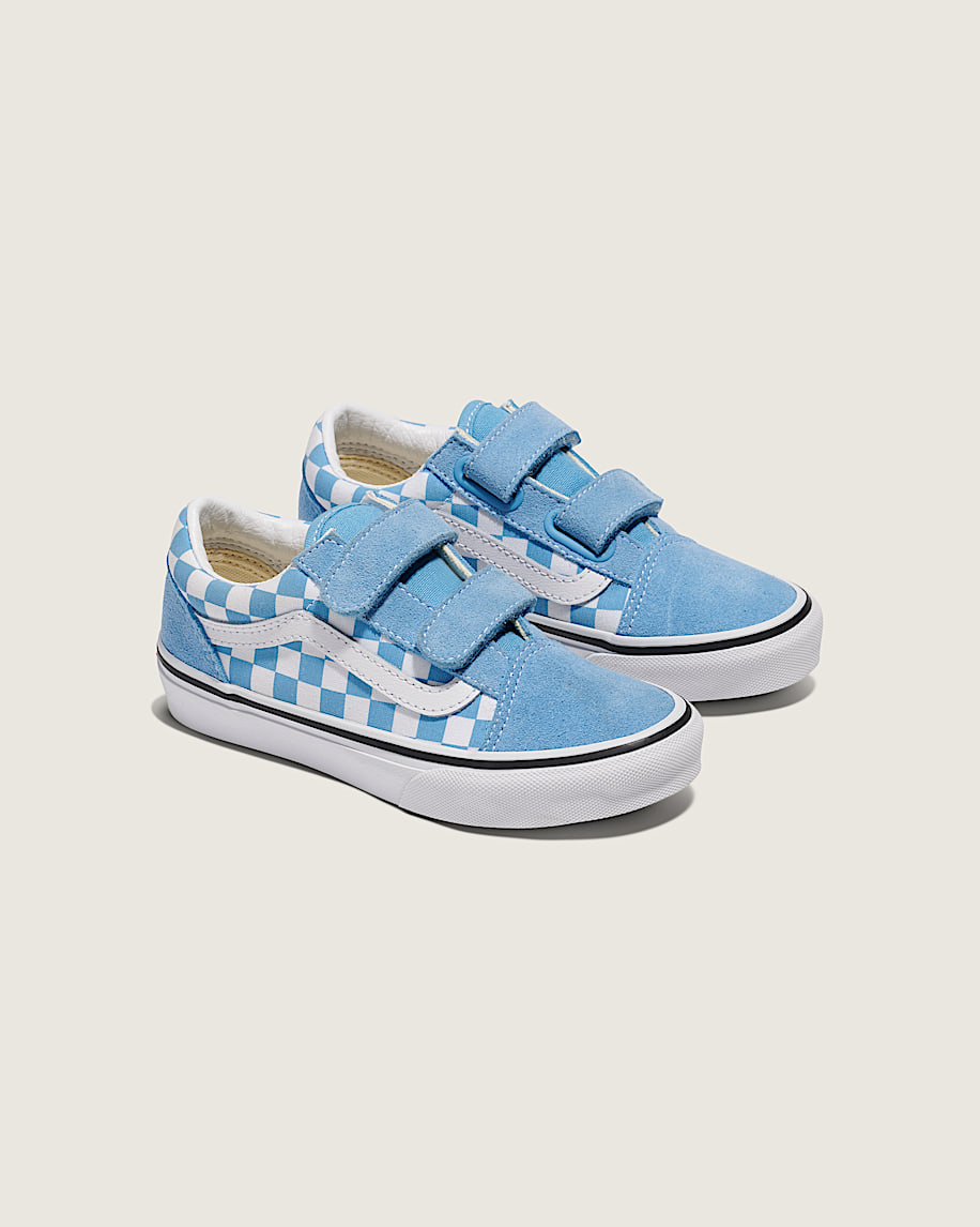 Little Kids Old Skool V Checkerboard Shoe - 2