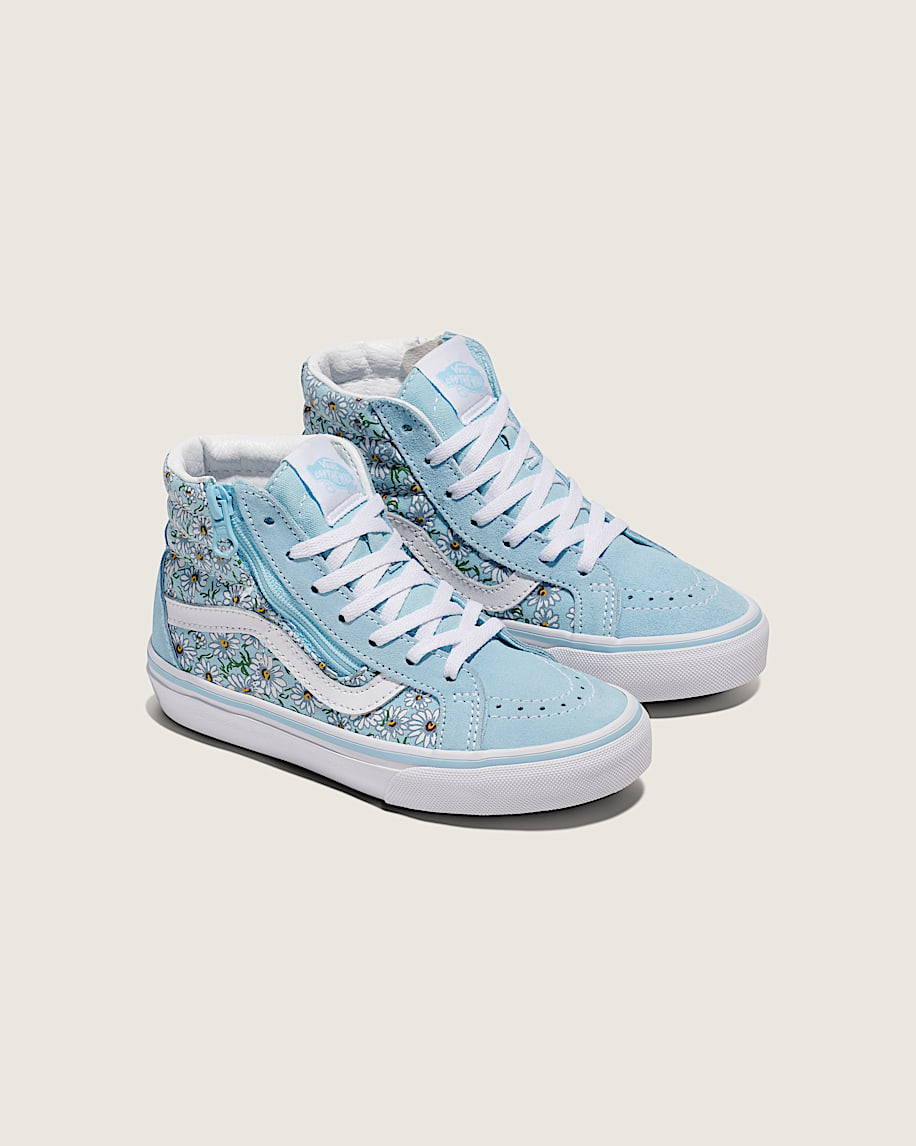 Little Kids Sk8-Hi Reissue Side Zip Daisies Shoe - 2