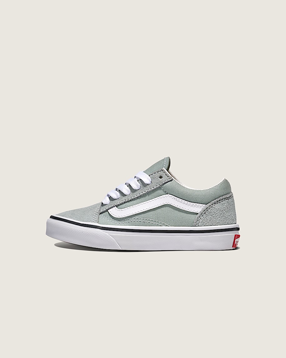 Little Kids Old Skool Shoe in Pure Grey | Vans