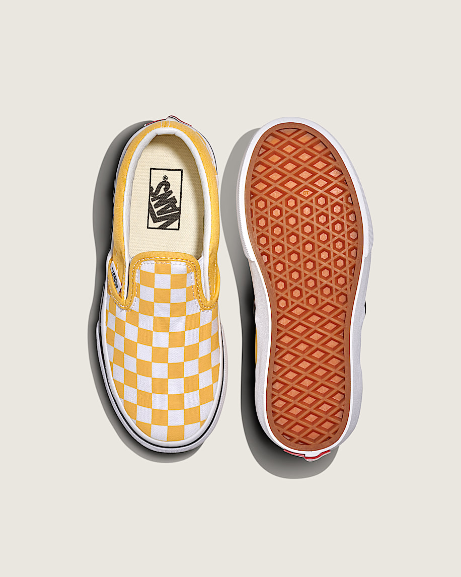 Little Kids Classic Slip-On Checkerboard Shoe - 3