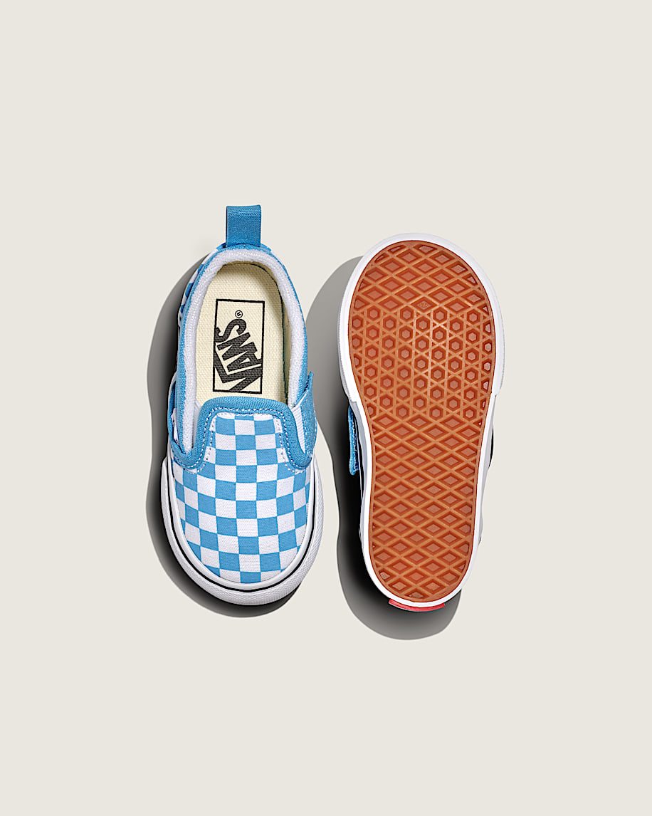 Toddler Classic Slip-On V Checkerboard Shoe - 3