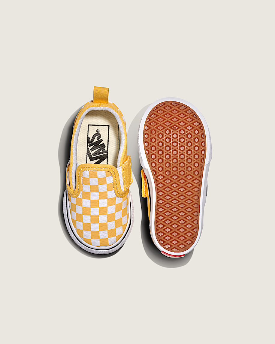 Toddler Classic Slip-On V Checkerboard Shoe - 3