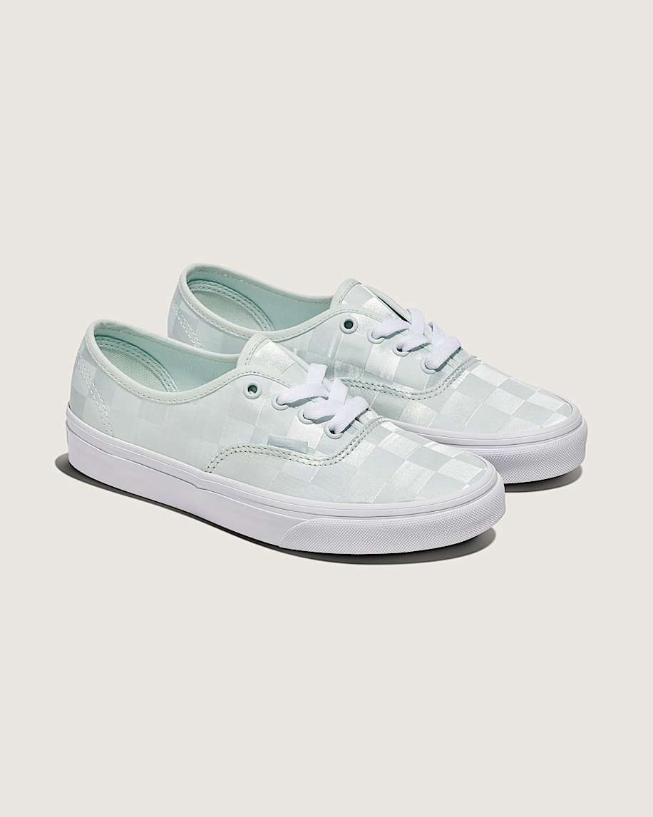 Authentic Checkerboard Satin Shoe - 2