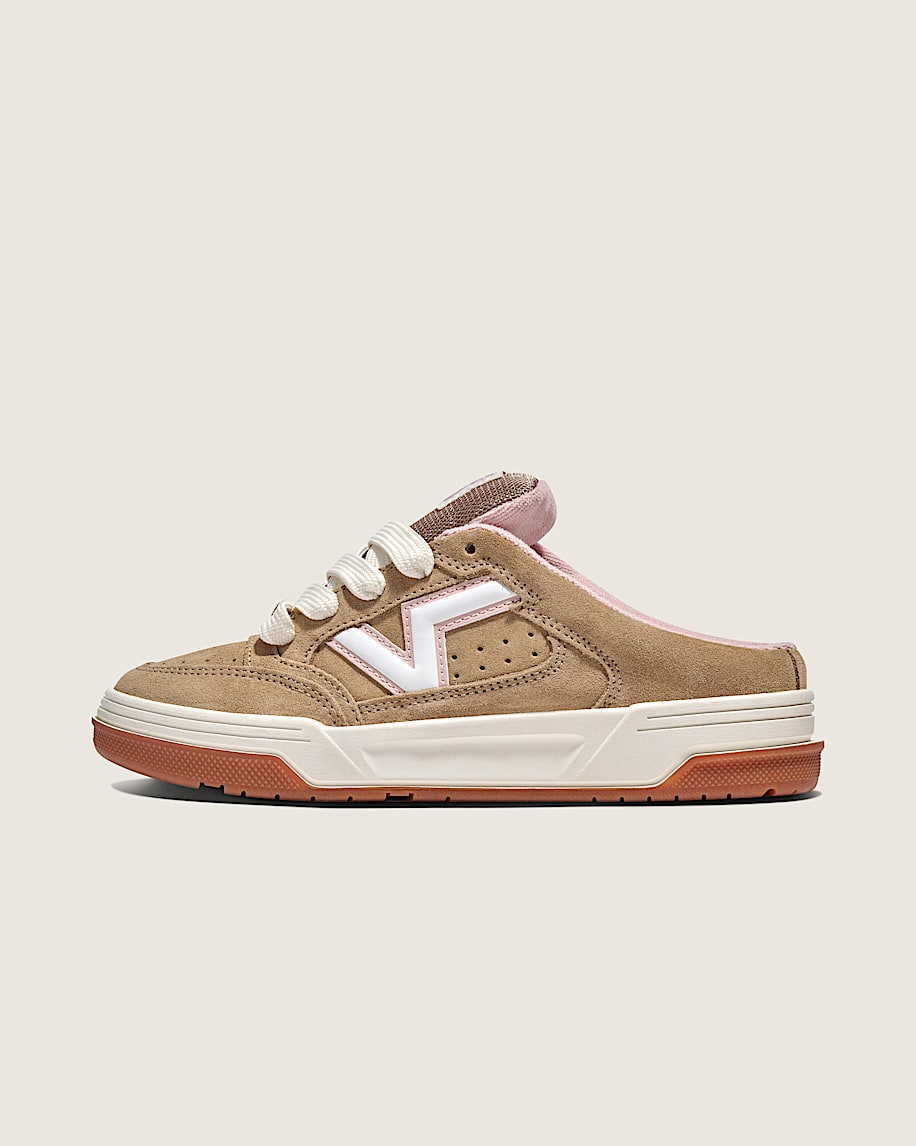 【Vans】★ミュール★ Upland Mule Upland Mule in Khaki Brown / Pink | Vans