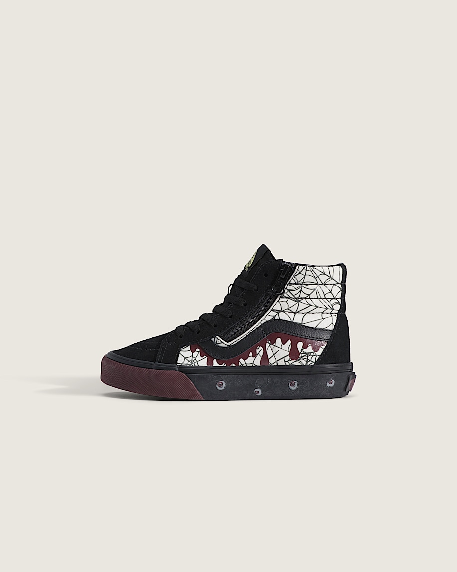 Little Kids Sk8-Hi Side Zip Halloween Shoe - 1