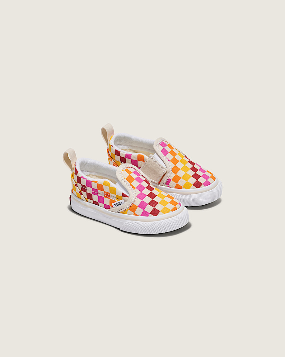 Toddler Classic Slip-On V Checkerboard Shoe - 2