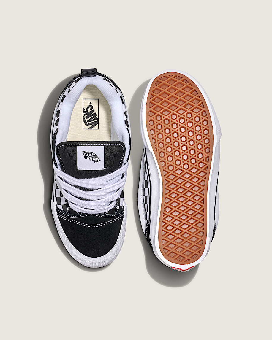Little Kids Knu Skool Checkerboard Shoe - 3