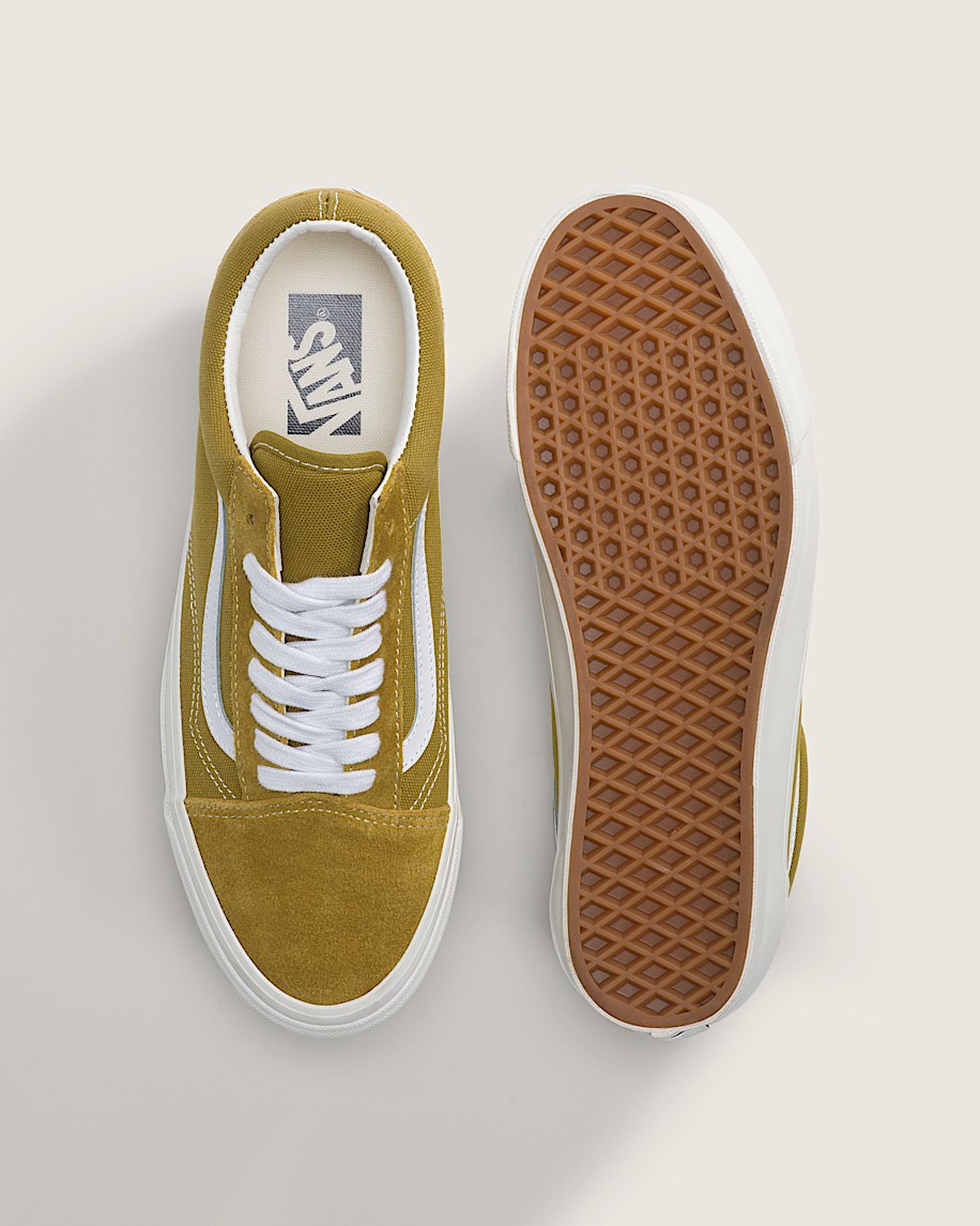 Premium Old Skool Shoe in Burnt Gold Yellow | Vans