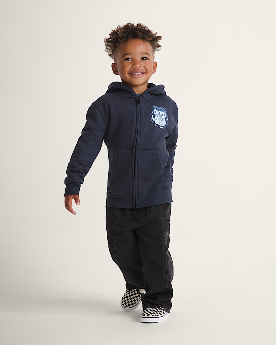 Little Kids Dizzy Bear Zip Hoodie - 5