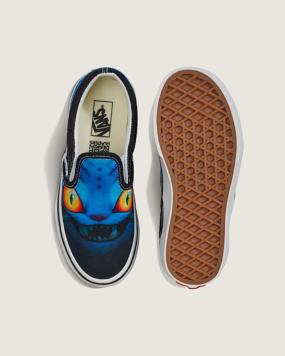 KPop Demon Hunters x Vans Little Kids Classic Slip-On Shoe