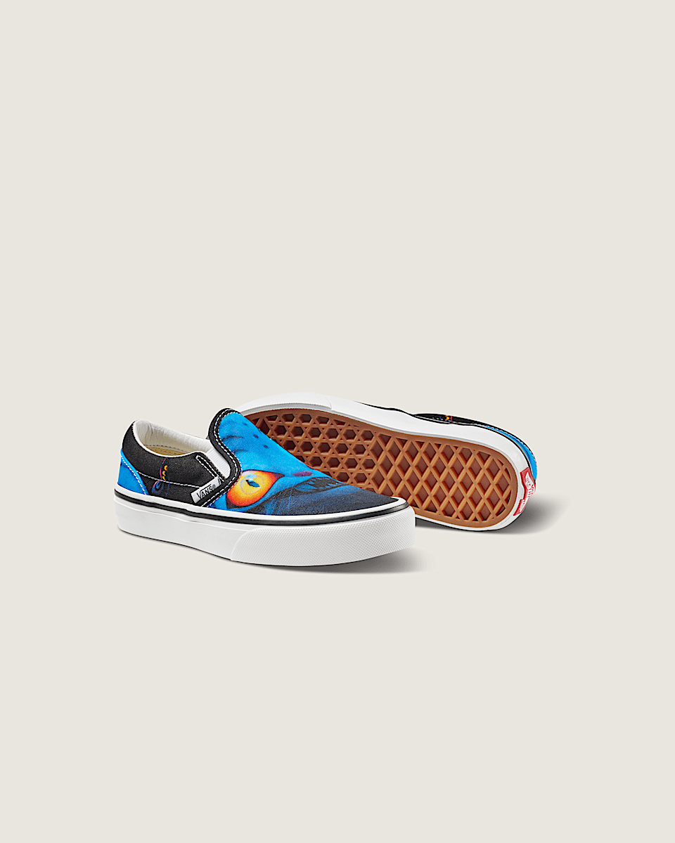 KPop Demon Hunters x Vans Little Kids Classic Slip-On Shoe