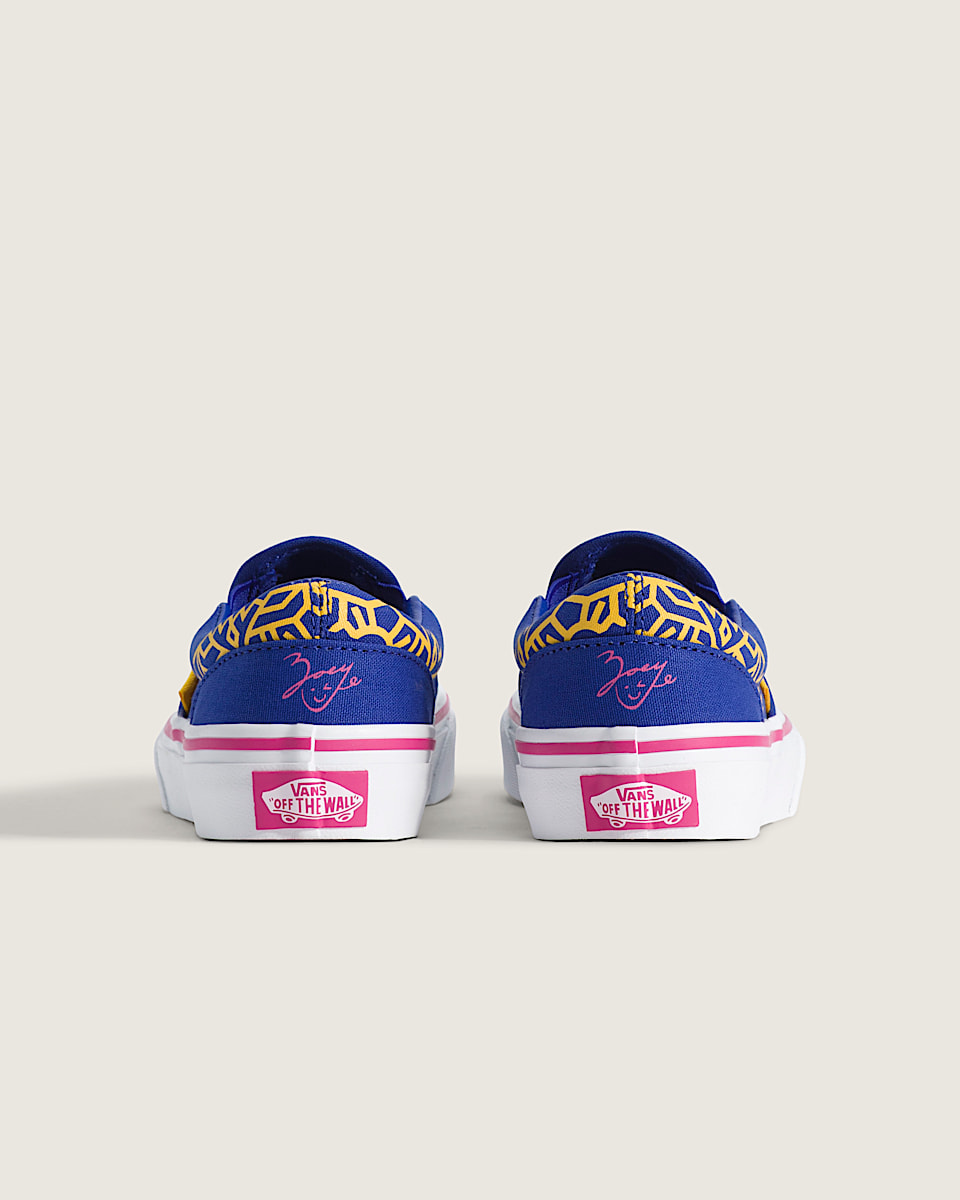 KPop Demon Hunters x Vans Little Kids Classic Slip-On Shoe