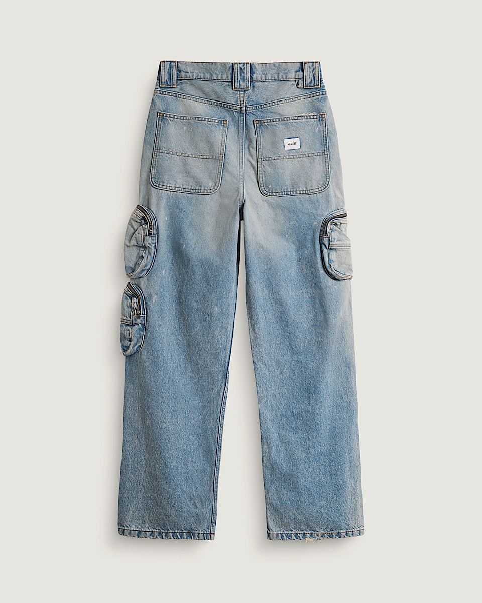 VANSZA Multi-Pocket Denim Pant