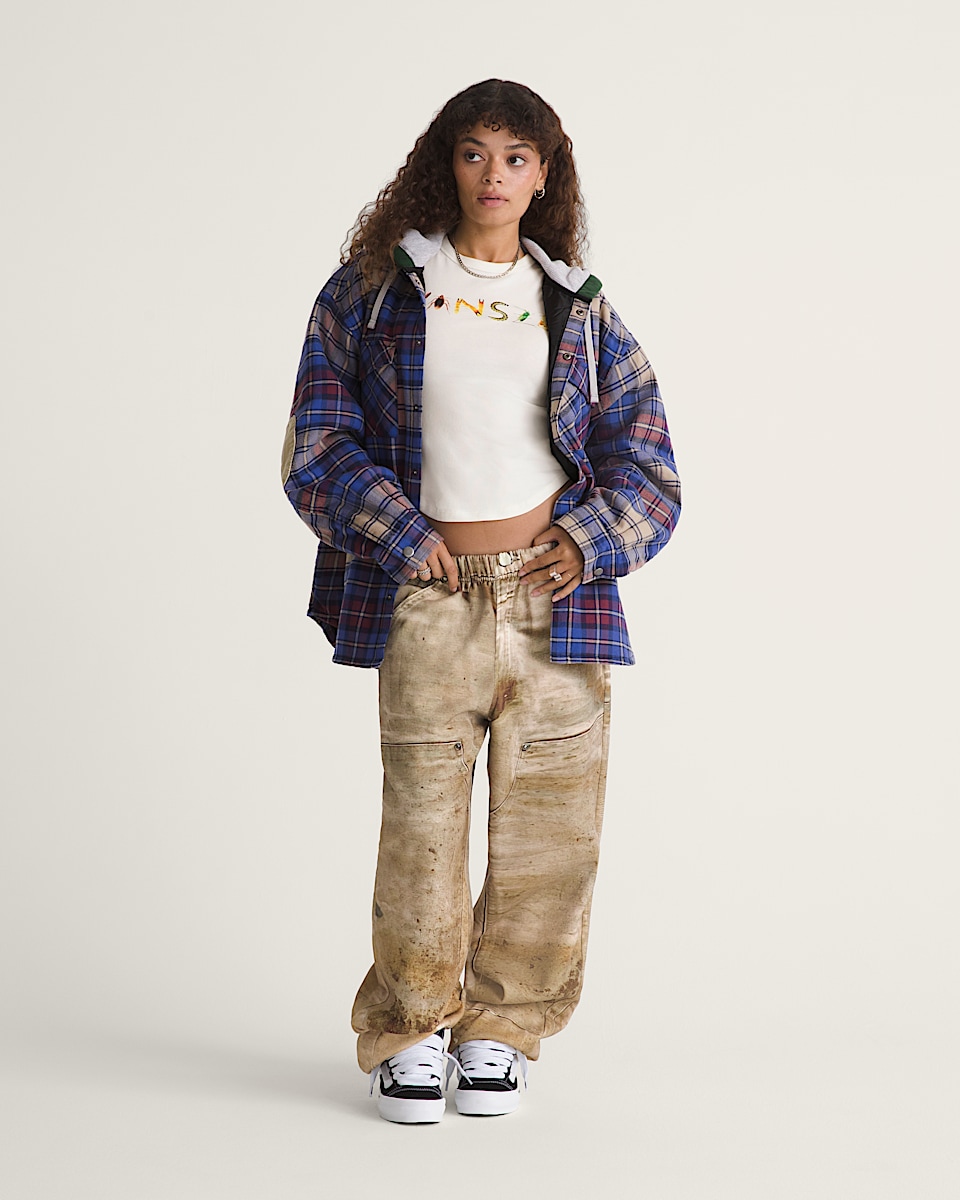 VANSZA Flannel Hoodie