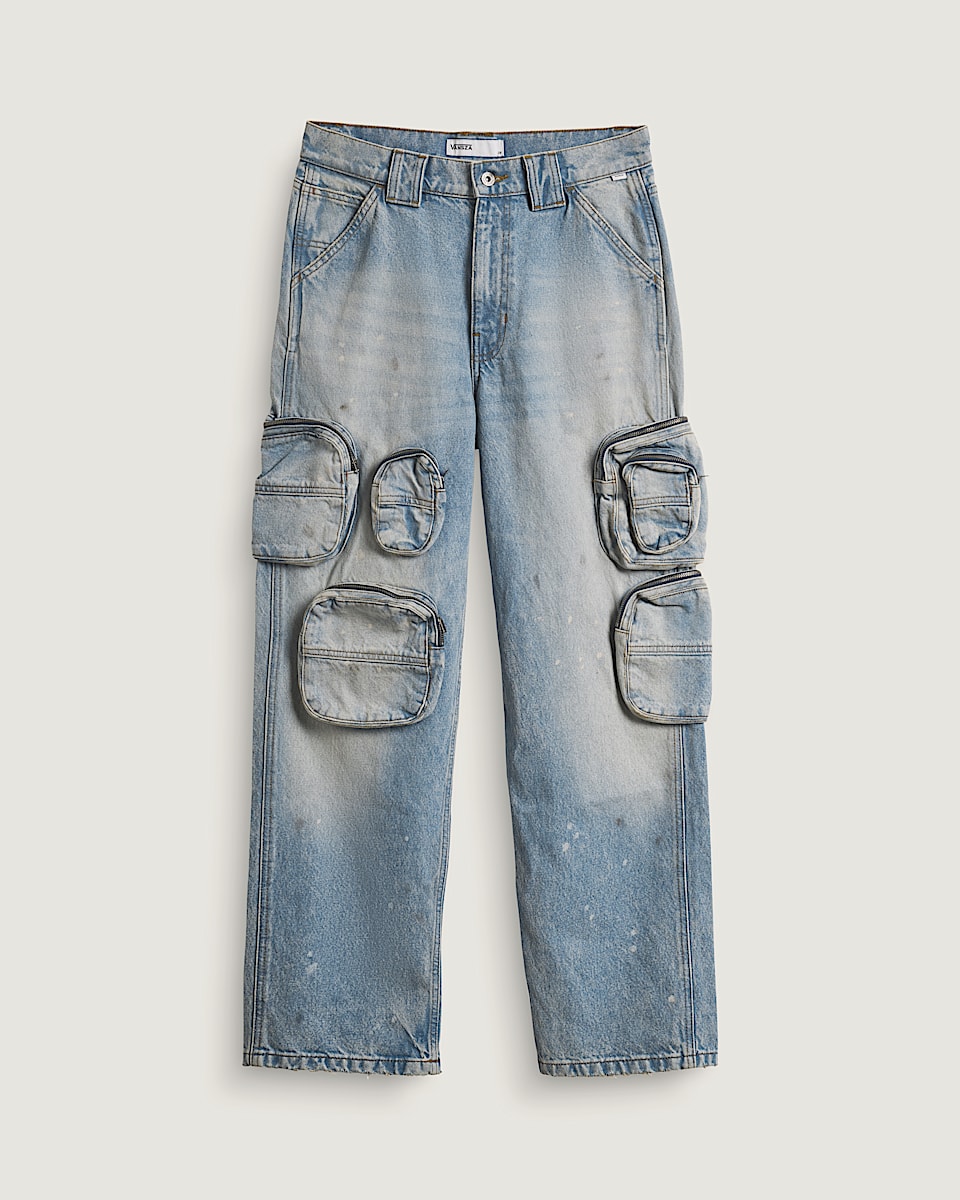 VANSZA Multi-Pocket Denim Pant