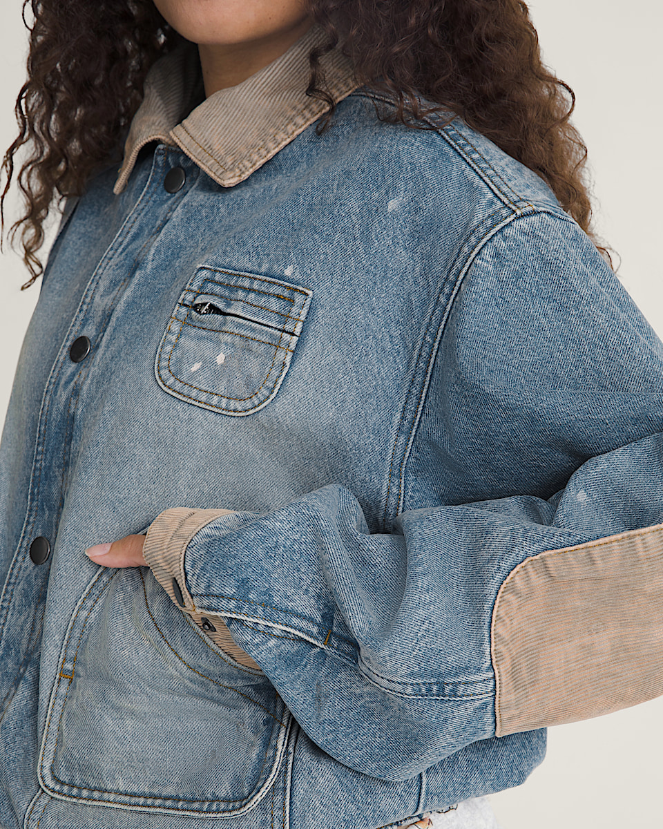 VANSZA Denim Hunting Jacket