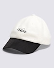Script Curved Bill Jockey Hat