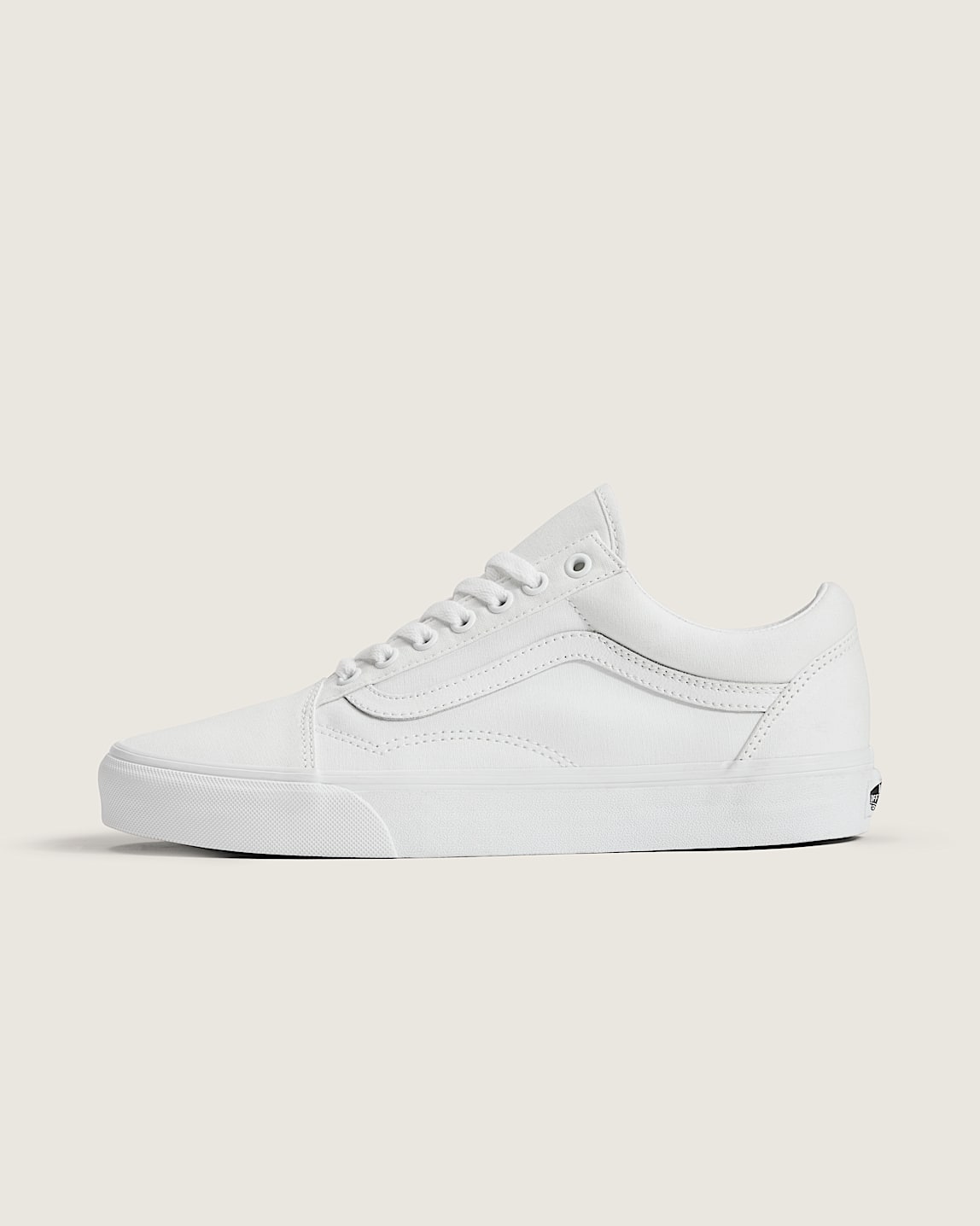 Old Skool Shoe in True White | Vans