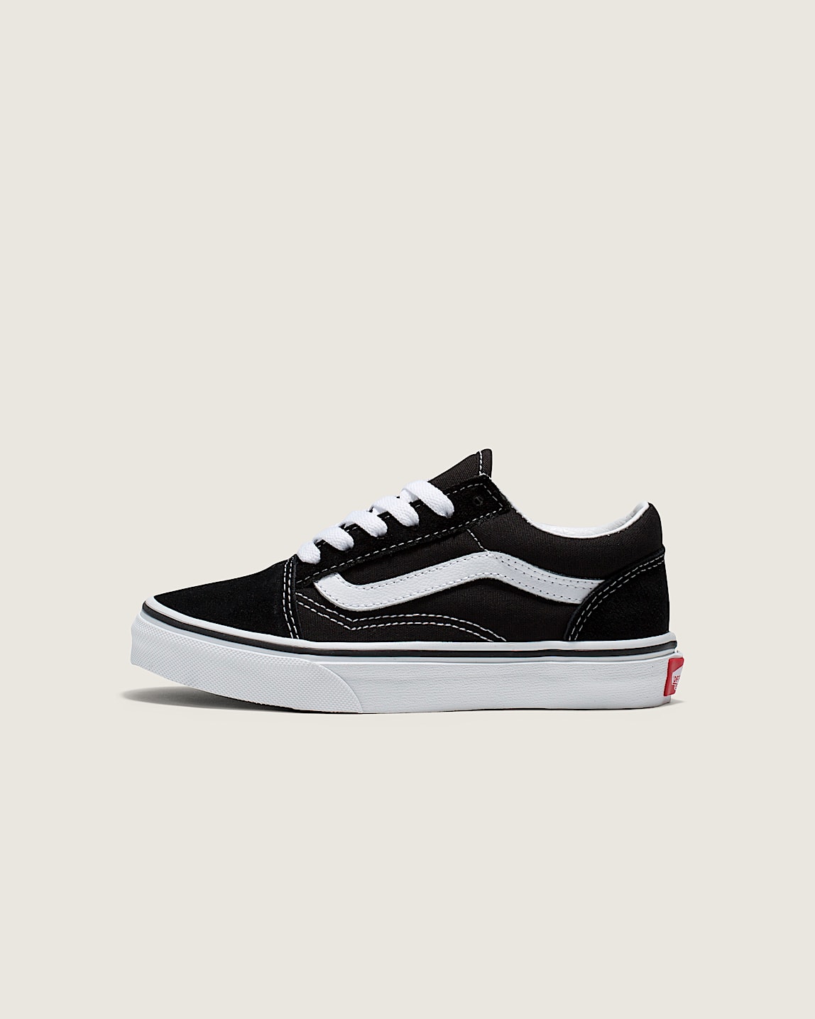 Little Kids Old Skool V Shoe in Red / Blue | Vans
