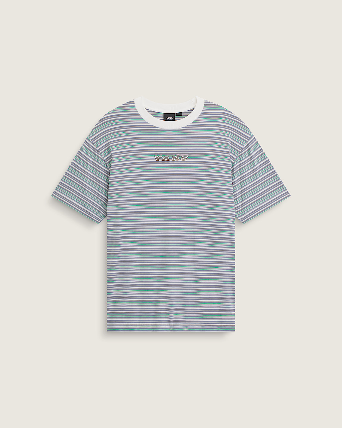 Lawson Stripe Button Up Shirt in White / Dress Blues | Vans Lawson Stripe Button Up Shirt in White / Dress Blues | Vans