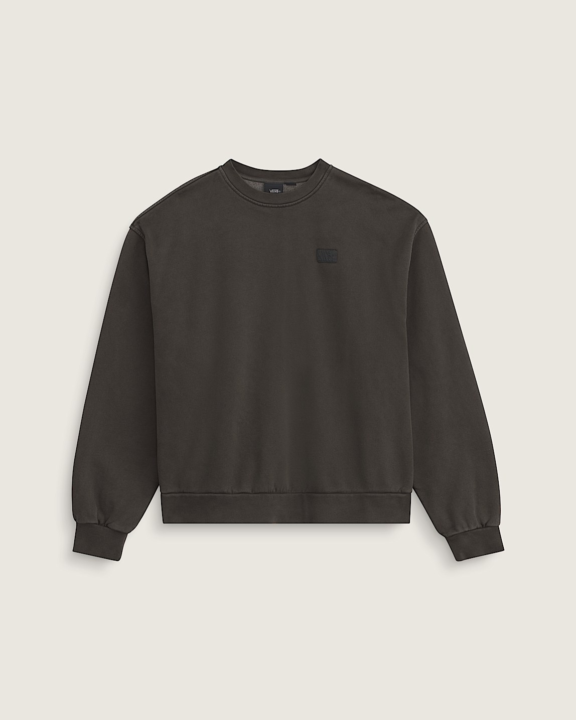 VESPウェア Logo Stretch Knit Crew 2XL Stretch Logo Zip Hoodie en Black / White | Vans CA