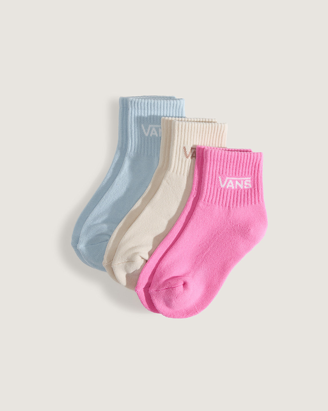 Kids Classic Crew Socks in Fizz Pink | Vans