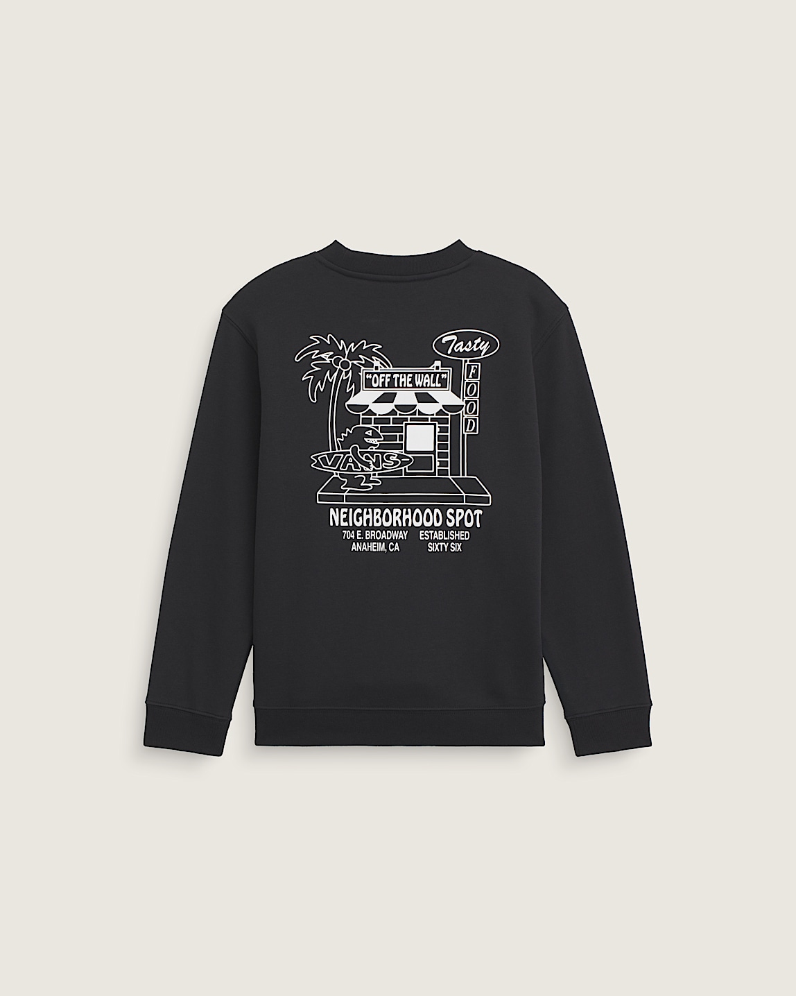 Kids Hot and Fresh Full Zip Sweatshirt in Parisian Night Blue | Vans Kids Hot and Fresh Full Zip Sweatshirt in Parisian Night Blue | Vans