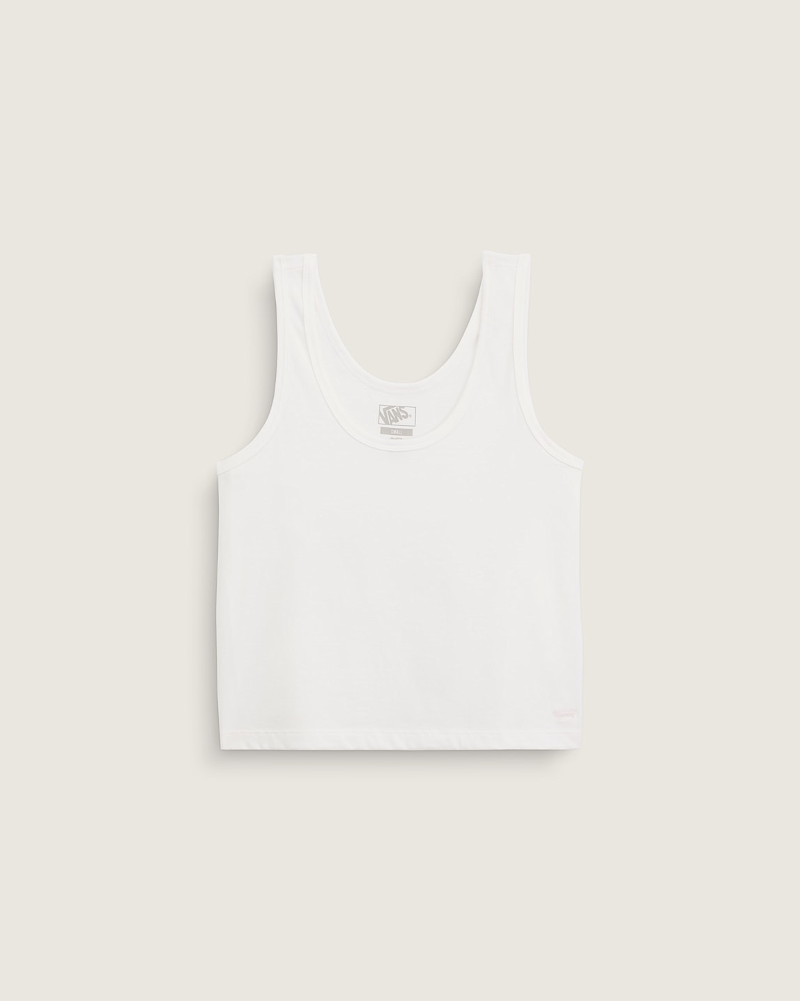 Niki Fitted Cami Tank Top in Blanc De Blanc White | Vans