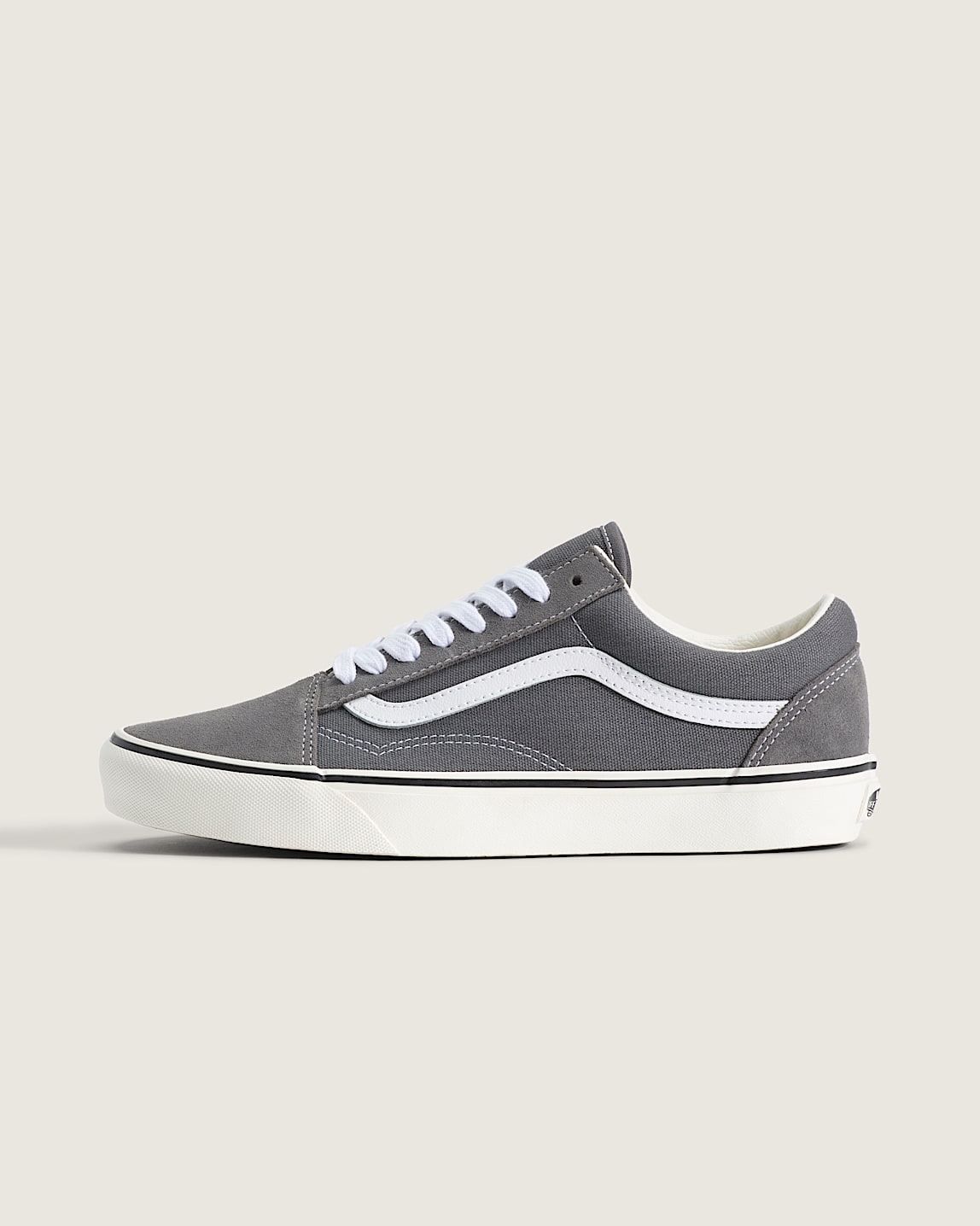 Skate Old Skool Shoe in Pewter Grey / White | Vans