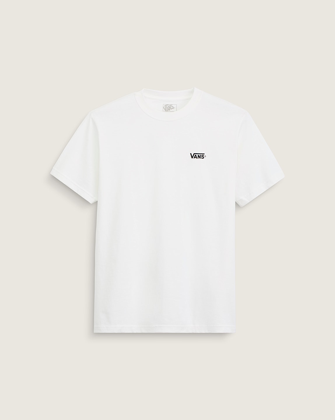Left Chest Logo T-Shirt in White / Black | Vans