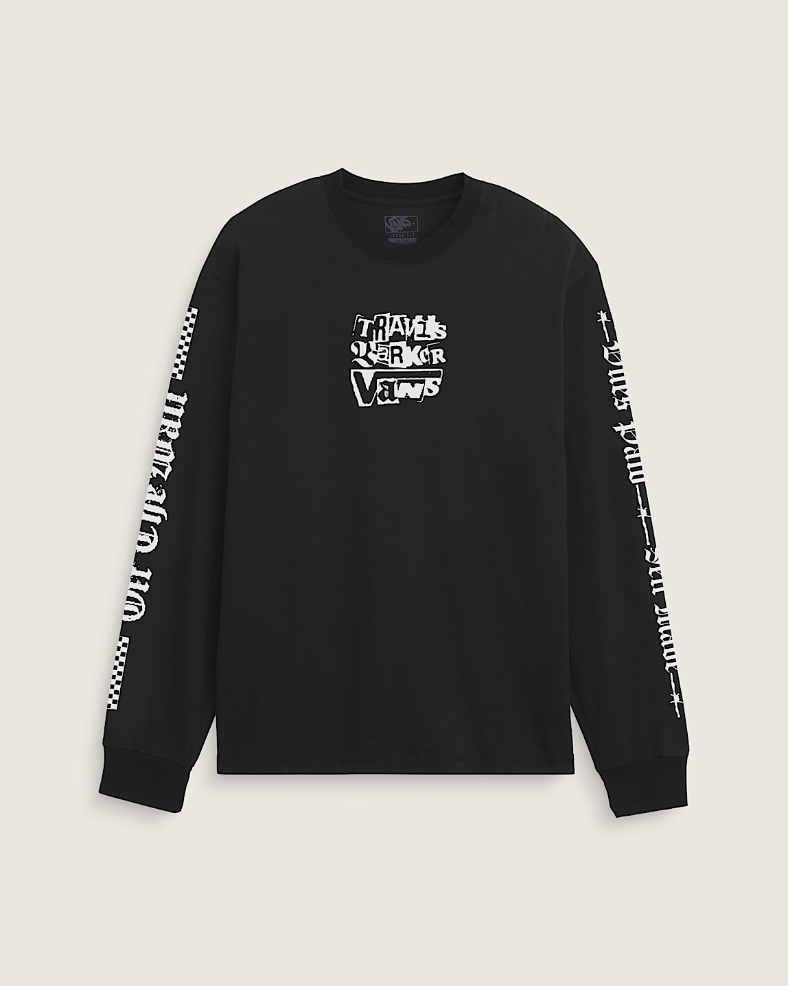 VANS  ロンT SOLD OUT Long Sleeve T-Shirt in Faded Black | Vans