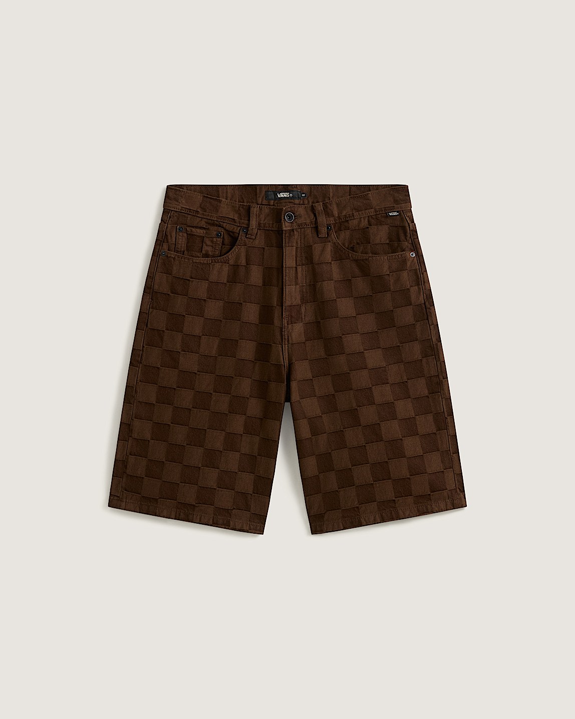 Skate Check-5 Loose Denim Pants en After Dark Brown | Vans CA
