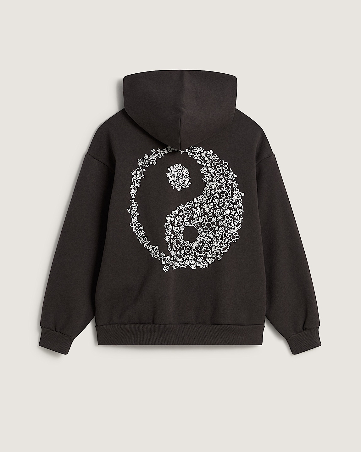 Salton Full Zip Hoodie in Black | Vans