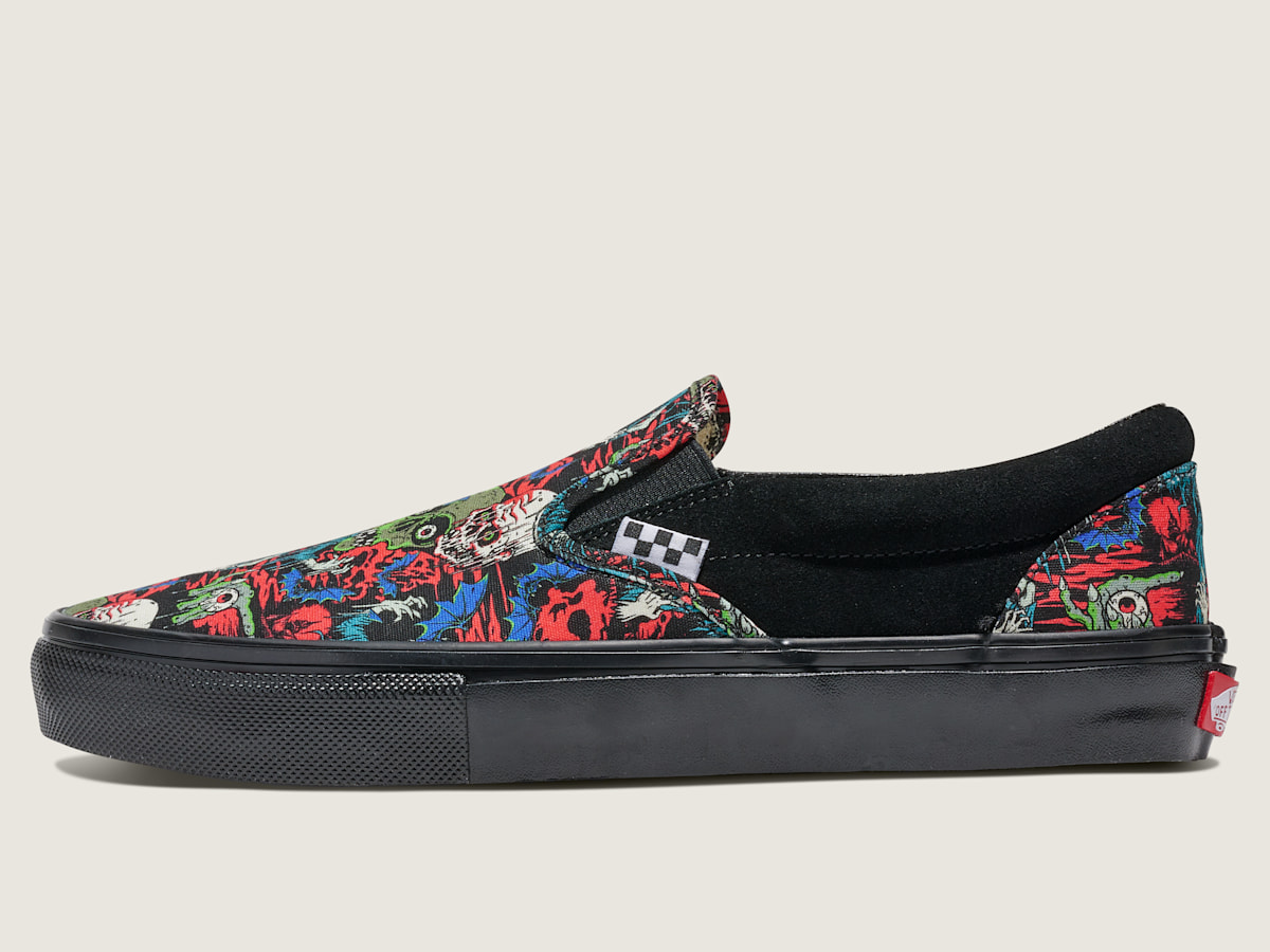 Vans Customs Skate Slip-On Halloween