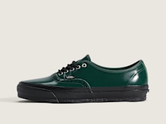 Gloss Leather Brogue Emerald Green/Black