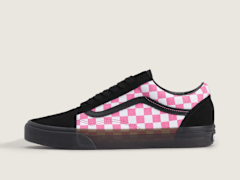 Checkerboard Black/Fizz Pink