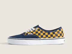 Checkerboard Navy/Gold