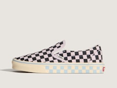 Checkerboard Pale Petal Pink/Black