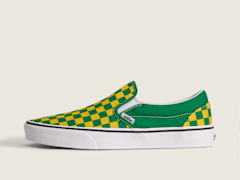 Checkerboard Green/Yellow