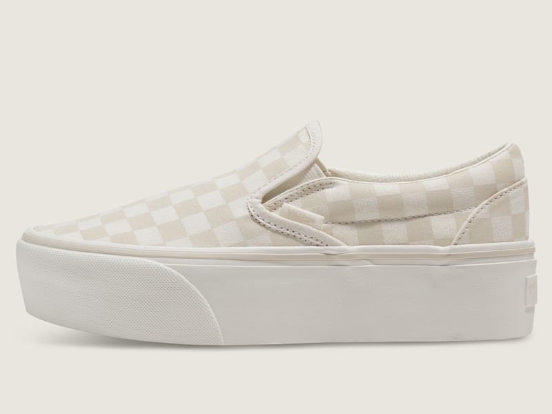 Vans Classic Slip-On Platform Checkerboard