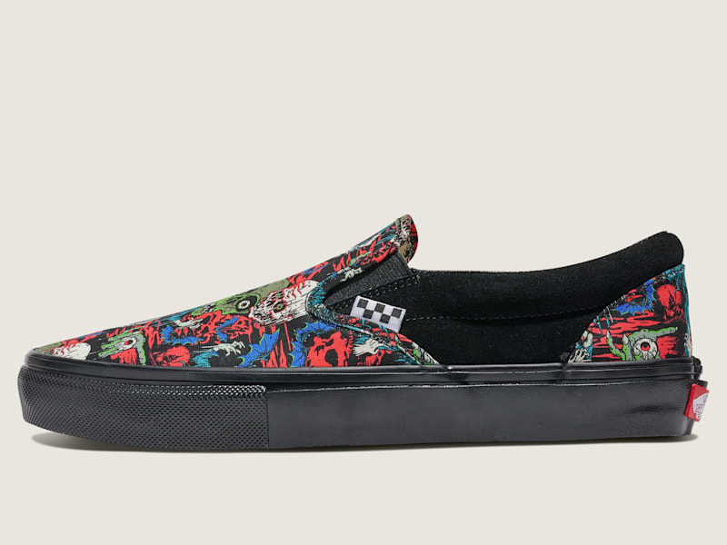 Vans Customs Skate Slip-On Halloween