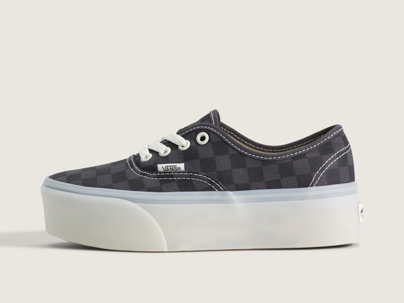 Vans Authentic Checkerboard Platform