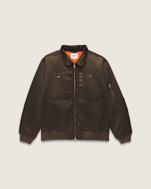 Vans barlowe bomber jacket on sale