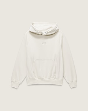 Premium Hoodie Fleece in Turtledove White Vans