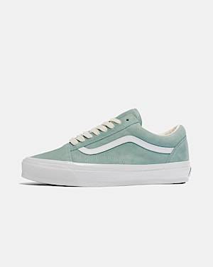 Olive green low top vans online